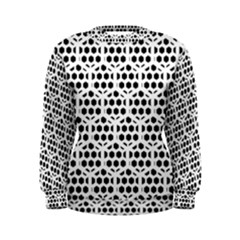 Seamless Honeycomb Pattern Women s Sweatshirt by Amaryn4rt