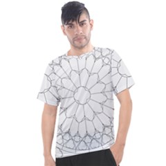 Roses Stained Glass Men s Sport Top by Amaryn4rt