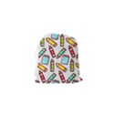 Seamless Pixel Art Pattern Drawstring Pouch (XS) View2