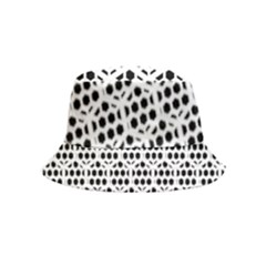 Seamless Honeycomb Pattern Bucket Hat (kids) by Amaryn4rt