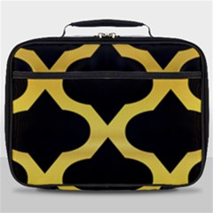 Seamless Gold Pattern Full Print Lunch Bag by Amaryn4rt