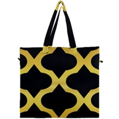 Seamless Gold Pattern Canvas Travel Bag by Amaryn4rt