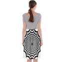 Spider Web Hypnotic Midi Beach Skirt View2