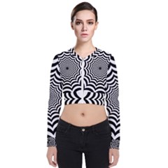 Spider Web Hypnotic Long Sleeve Zip Up Bomber Jacket by Amaryn4rt