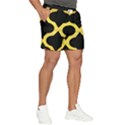 Seamless Gold Pattern Men s Runner Shorts View2