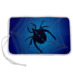 Spider On Web Pen Storage Case (s) by Amaryn4rt