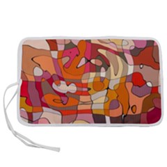 Abstract Abstraction Pattern Moder Pen Storage Case (m) by Amaryn4rt