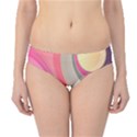 Abstract Colorful Background Wavy Hipster Bikini Bottoms View1