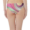 Abstract Colorful Background Wavy Hipster Bikini Bottoms View2