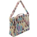 Abstract Colorful Diamond Background Tile Box Up Messenger Bag View2