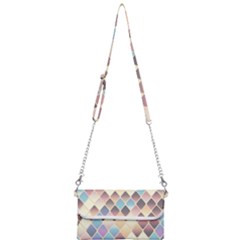 Abstract Colorful Diamond Background Tile Mini Crossbody Handbag by Amaryn4rt