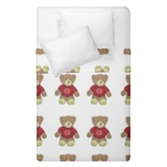 Bear Plush Toys Teddy Bear Duvet Cover Double Side (single Size) by Amaryn4rt