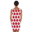 Christmas Baubles Bauble Holidays Wrap Front Bodycon Dress View2