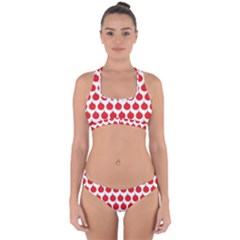 Christmas Baubles Bauble Holidays Cross Back Hipster Bikini Set by Amaryn4rt