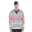 Drawing Mandala Art Men s Hooded Windbreaker View1