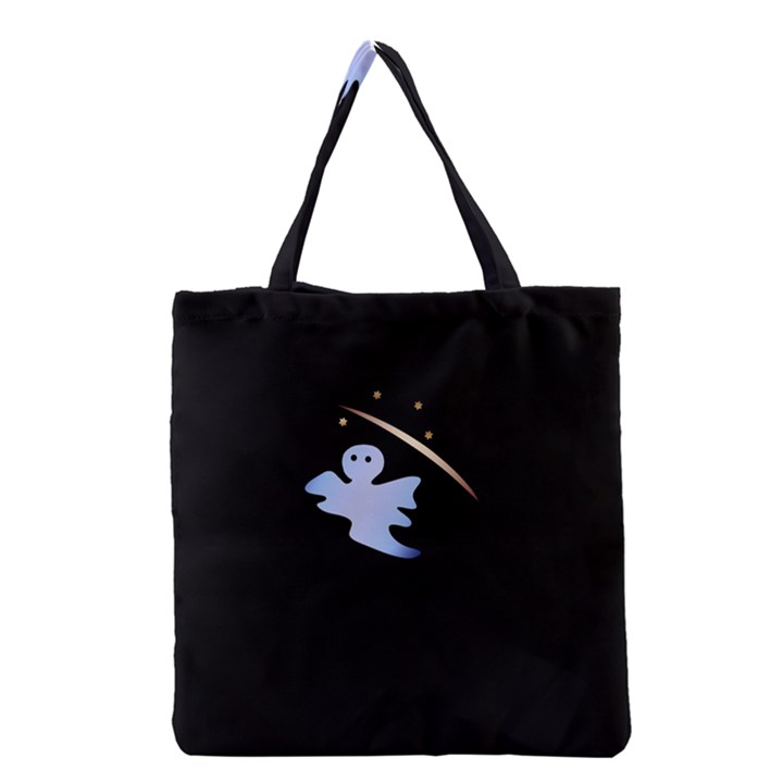 Ghost Night Night Sky Small Sweet Grocery Tote Bag