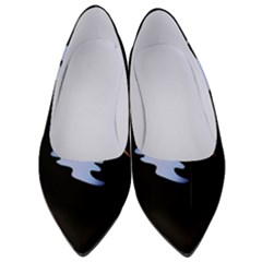 Ghost Night Night Sky Small Sweet Women s Low Heels by Amaryn4rt