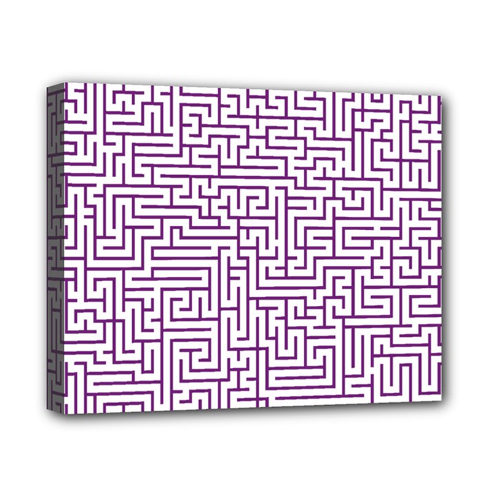 Maze Lost Confusing Puzzle Canvas 10  x 8  (Stretched)