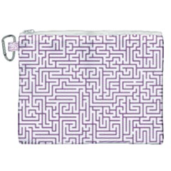 Maze Lost Confusing Puzzle Canvas Cosmetic Bag (xxl) by Amaryn4rt