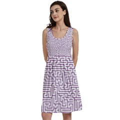 Maze Lost Confusing Puzzle Classic Skater Dress by Amaryn4rt