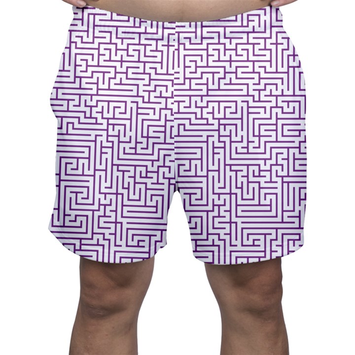 Maze Lost Confusing Puzzle Men s Shorts