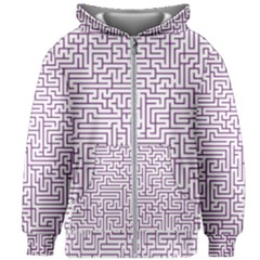 Maze Lost Confusing Puzzle Kids  Zipper Hoodie Without Drawstring by Amaryn4rt