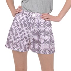 Maze Lost Confusing Puzzle Women s Ripstop Shorts by Amaryn4rt