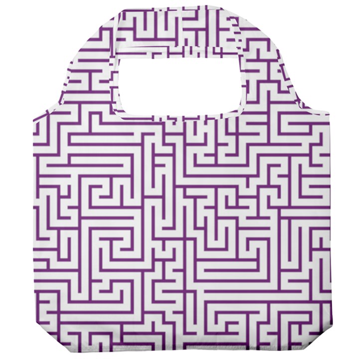 Maze Lost Confusing Puzzle Foldable Grocery Recycle Bag