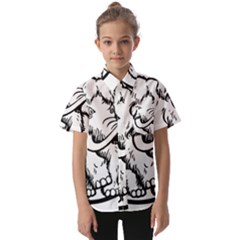 Mammoth Elephant Strong Kids  Short Sleeve Shirt by Amaryn4rt