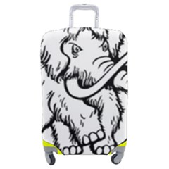 Mammoth Elephant Strong Luggage Cover (medium) by Amaryn4rt