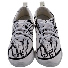 Mammoth Elephant Strong Mens Athletic Shoes by Amaryn4rt