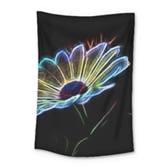 Flower Pattern Design Abstract Background Small Tapestry by Amaryn4rt