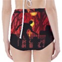 Horror Zombie Ghosts Creepy High-Waisted Bikini Bottoms View2