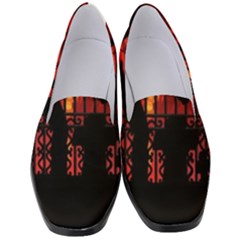 Horror Zombie Ghosts Creepy Women s Classic Loafer Heels by Amaryn4rt