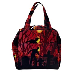 Horror Zombie Ghosts Creepy Boxy Hand Bag by Amaryn4rt