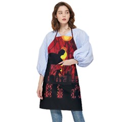 Horror Zombie Ghosts Creepy Pocket Apron by Amaryn4rt