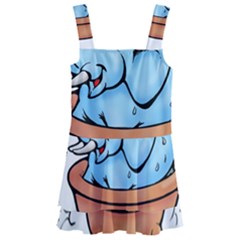 Elephant Bad Shower Kids  Layered Skirt Swimsuit by Amaryn4rt