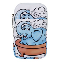 Elephant Bad Shower Waist Pouch (small) by Amaryn4rt