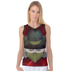 Illustration Drawing Vector Color Women s Basketball Tank Top