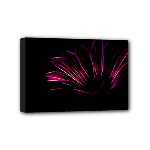 Purple Flower Pattern-design-abstract-background Mini Canvas 6  X 4  (stretched) by Amaryn4rt