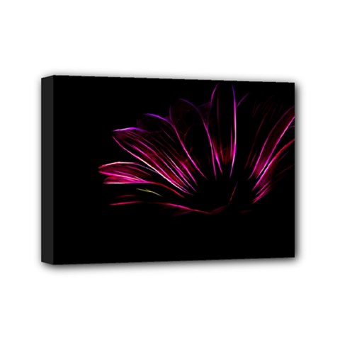 Purple Flower Pattern-design-abstract-background Mini Canvas 7  X 5  (stretched) by Amaryn4rt