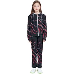 Pattern Design Abstract Background Kids  Tracksuit by Amaryn4rt