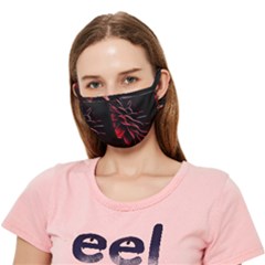 Pattern Design Abstract Background Crease Cloth Face Mask (adult)