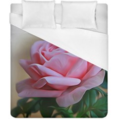 Rose Pink Flowers Pink Saturday Duvet Cover (california King Size) by Amaryn4rt