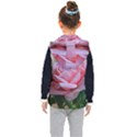 Rose Pink Flowers Pink Saturday Kids  Hooded Puffer Vest View2