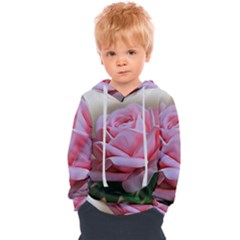 Rose Pink Flowers Pink Saturday Kids  Overhead Hoodie by Amaryn4rt