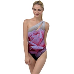 Rose Pink Flowers Pink Saturday To One Side Swimsuit by Amaryn4rt