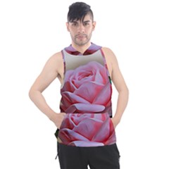 Rose Pink Flowers Pink Saturday Men s Sleeveless Hoodie by Amaryn4rt