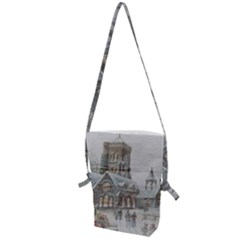 Santa Claus Nicholas Folding Shoulder Bag by Amaryn4rt