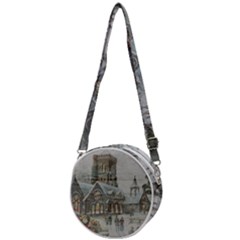 Santa Claus Nicholas Crossbody Circle Bag by Amaryn4rt